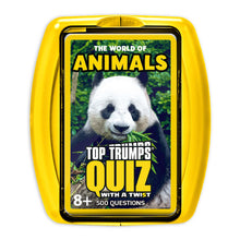 Load image into Gallery viewer, Animals Top Trumps Quiz Card Game
