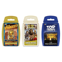 Load image into Gallery viewer, Interesting History Top Trumps Card Game Bundle
