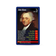 Load image into Gallery viewer, US Presidents Top Trumps Card Game
