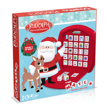 Load image into Gallery viewer, Rudolph The Red Nosed Reindeer Top Trumps Match - The Crazy Cube Game
