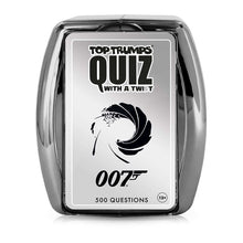 Load image into Gallery viewer, James Bond Top Trumps Quiz Game
