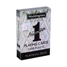 Load image into Gallery viewer, Platinum Waddingtons No.1 Playing Cards
