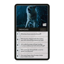 Load image into Gallery viewer, Game of Thrones Top Trumps Quiz Card Game