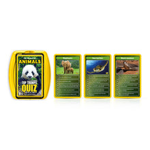 Load image into Gallery viewer, Animals Top Trumps Quiz Card Game