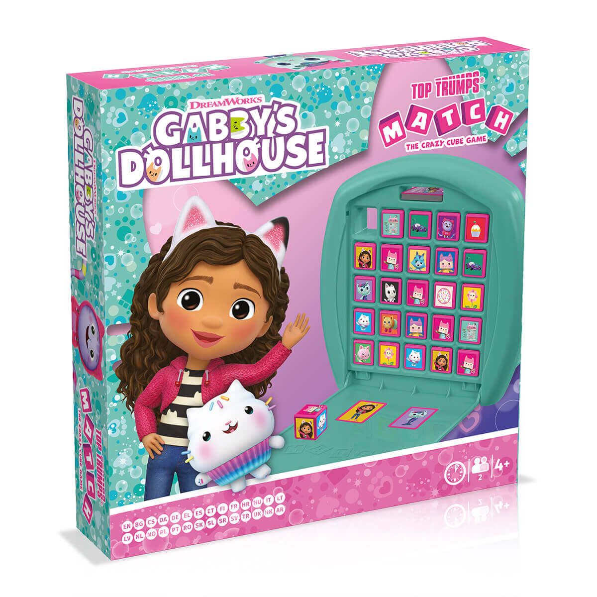 Gabby's Dollhouse Top Trumps Match - The Crazy Cube Game