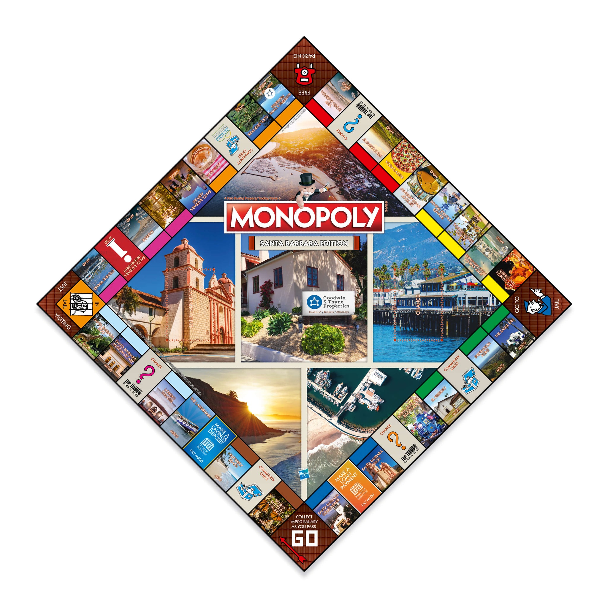 Huntington Beach Edition Monopoly Board Game