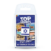 Load image into Gallery viewer, Israel Top Trumps Card Game - 30 Things To Do and See