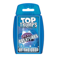 Load image into Gallery viewer, Creatures Of The Deep Top Trumps Card Game