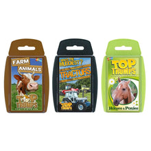 Load image into Gallery viewer, On the Farm Top Trumps Card Game Bundle