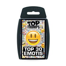 Load image into Gallery viewer, Top 30 Emotis Top Trumps Card Game