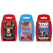 Load image into Gallery viewer, Best of British Top Trumps Card Game Bundle
