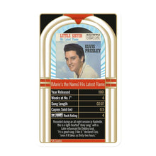 Load image into Gallery viewer, Elvis Presley: 30 Greatest Singles Top Trumps Card Game