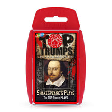 Load image into Gallery viewer, Shakespeare&#39;s Plays Top Trumps Card Game
