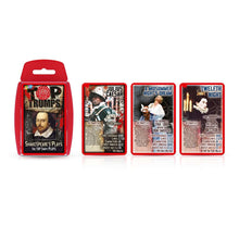 Load image into Gallery viewer, Shakespeare&#39;s Plays Top Trumps Card Game