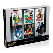 Load image into Gallery viewer, James Bond Puzzle Actor Debut 1000 Piece Jigsaw Puzzle Game