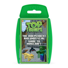 Load image into Gallery viewer, Independent &amp; Unofficial Top Trumps Guide to Minecraft
