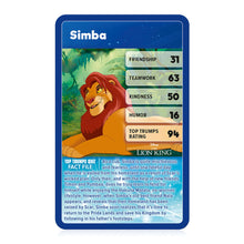Load image into Gallery viewer, Disney Heroes Top Trumps Special Card Game
