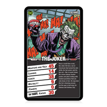Load image into Gallery viewer, DC Super Villians Top Trumps Card Game
