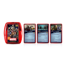 Load image into Gallery viewer, Marvel Cinematic Universe Top Trumps Quiz Game