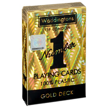 Load image into Gallery viewer, Gold Waddingtons No.1 Playing Cards